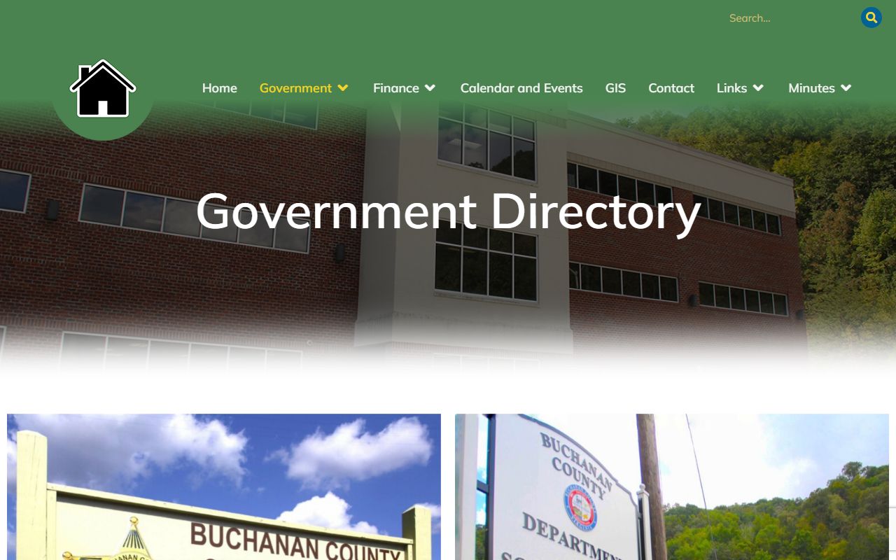 Buchanan County inmate population government directory for sheriff and court contacts
